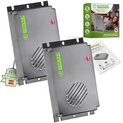 ISOTRONIC Repelente ultrassónico de pragas repelente de ratos e ratazanas anti-pragas (2) ISOTRONIC Repelente ultrassónico de pragas repelente de ratos e ratazanas anti-pragas (2)