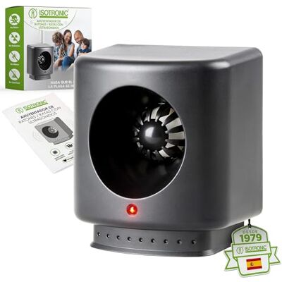 ISOTRONIC Repelente Ultrassónico de Pragas Ahuyentador de Ratos e Ratazanas Antiplagas ISOTRONIC Repelente Ultrassónico de Pragas Ahuyentador de Ratos e Ratazanas Antiplagas