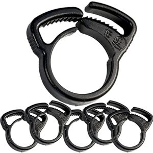 Conector de irrigação por gotejo Suinga 16mm Preto Pacote 25 Conector de irrigação por gotejo Suinga 16mm Preto Pacote 25