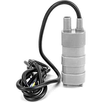 QWORK Bomba de água submergível 12V 840L/H 5M Bomba de água doce para aquário, cultivo sem solo, rega de jardim, etc QWORK Bomba de água submergível 12V 840L/H 5M Bomba de água doce para aquário, cultivo sem solo, rega de jardim, etc