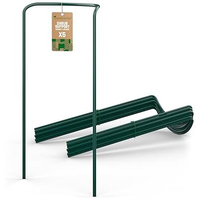 GardenGloss Suportes para arbustos (5 unidades) ajuda de escalada para hortênsias, rosas e outras plantas 70 cm de altura e 40 cm de largura GardenGloss Suportes para arbustos (5 unidades) ajuda de escalada para hortênsias, rosas e outras plantas 70 cm de altura e 40 cm de largura