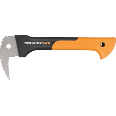 Fiskars WoodXpert Zapa XA2, Comprimento: 34,8 cm, Lâmina de aço temperado/Material sintético reforçado com cabo de fibra de vidro, Inclui capa protetora, Preto/Laranja, Fiskars WoodXpert Zapa XA2, Comprimento: 34,8 cm, Lâmina de aço temperado/Material sintético reforçado com cabo de fibra de vidro, Inclui capa protetora, Preto/Laranja,