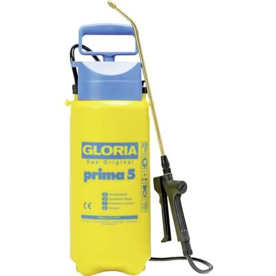 Gloria Pulverizador de pressão prima 5 Pulverizador/aspersor de jardim para a proteção das plantas Capacidade de enchimento 5 L de latão ajustável Gloria Pulverizador de pressão prima 5 Pulverizador/aspersor de jardim para a proteção das plantas Capacidade de enchimento 5 L de latão ajustável