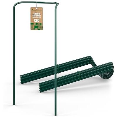GardenGloss Suportes para arbustos (10 unidades) ajuda de escalada para hortênsias, rosas e outras plantas 70 cm de altura e 40 cm de largura GardenGloss Suportes para arbustos (10 unidades) ajuda de escalada para hortênsias, rosas e outras plantas 70 cm de altura e 40 cm de largura