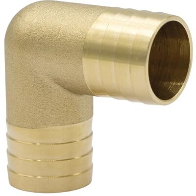 VARIOSAN Conector de mangueira de ângulo , 1" (25 mm), ângulo de 90°, latão VARIOSAN Conector de mangueira de ângulo , 1" (25 mm), ângulo de 90°, latão