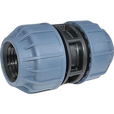 AERZETIX Manguito/encaixe de reparação de compressão Ø 40 mm 10 barras para tubo de água conector/reparador para mangueira de jardim/rega em polipropileno AERZETIX Manguito/encaixe de reparação de compressão Ø 40 mm 10 barras para tubo de água conector/reparador para mangueira de jardim/rega em polipropileno