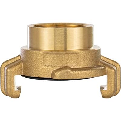 POPPSTAR Acoplamento rápido de latão com rosca interna de 3/4 de polegada (acoplamento de garras com rosca de 3/4") POPPSTAR Acoplamento rápido de latão com rosca interna de 3/4 de polegada (acoplamento de garras com rosca de 3/4")