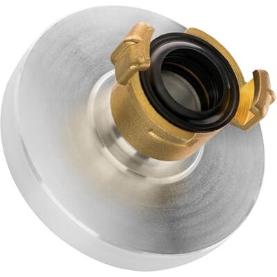 POPPSTAR Acoplamento C-Storz C-52 Acoplamento fixo 1 polegada rosca exterior, encaixe para bombeiros de alumínio POPPSTAR Acoplamento C-Storz C-52 Acoplamento fixo 1 polegada rosca exterior, encaixe para bombeiros de alumínio