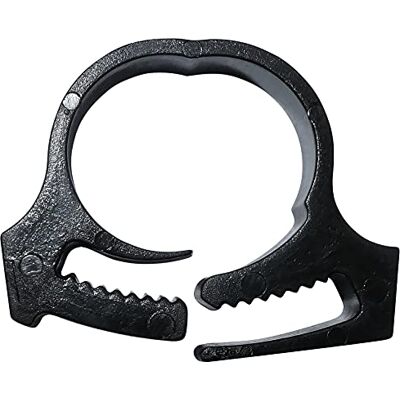 AERZETIX Conjunto de 20 abraçadeiras de fixação com entalhes dentados Ø 16 mm para mangueira de jardim/irrigação por gotejamento AERZETIX Conjunto de 20 abraçadeiras de fixação com entalhes dentados Ø 16 mm para mangueira de jardim/irrigação por gotejamento