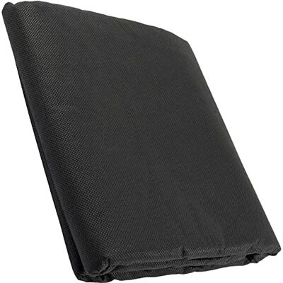 AERZETIX Feltro de proteção contra ervas daninhas 5 m x 1,6 m 30 g/m² jardim lona anti-raízes rizomas corredor terraço em geotextil cor preta AERZETIX Feltro de proteção contra ervas daninhas 5 m x 1,6 m 30 g/m² jardim lona anti-raízes rizomas corredor terraço em geotextil cor preta