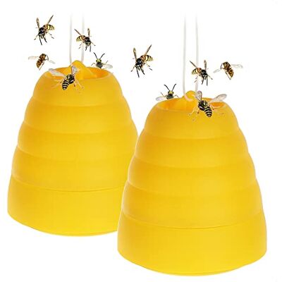com-four ® 2X Armadilha para insetos tampa removível, armadilha viva para pendurar com-four ® 2X Armadilha para insetos tampa removível, armadilha viva para pendurar