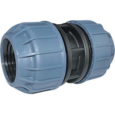 AERZETIX Manguito/encaixe de reparação de compressão Ø 50 mm 10 barras para tubo de água conector/reparador para mangueira de jardim/rega em polipropileno AERZETIX Manguito/encaixe de reparação de compressão Ø 50 mm 10 barras para tubo de água conector/reparador para mangueira de jardim/rega em polipropileno