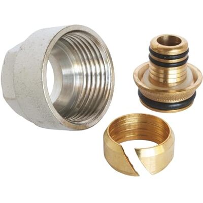 Somatherm - adaptador euroconos 3/4 - Ø20 - multicamada - conector Somatherm - adaptador euroconos 3/4 - Ø20 - multicamada - conector
