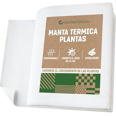 GardenGloss Cobertor térmico para plantas véu de proteção contra gelados, cobertura de inverno para plantas, tecido protetor (1,5 m x 20 m) GardenGloss Cobertor térmico para plantas véu de proteção contra gelados, cobertura de inverno para plantas, tecido protetor (1,5 m x 20 m)
