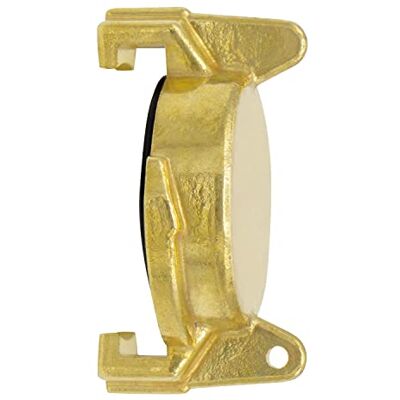 VARIOSAN acoplamento rápido Blind embraiagem , adaptador torneira mangueira, universal, latão branco, sistema Geka VARIOSAN acoplamento rápido Blind embraiagem , adaptador torneira mangueira, universal, latão branco, sistema Geka