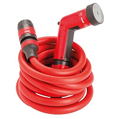 FITT YOYO 30 m, Mangueira de água de jardim expansível para rega com pistola multicolor, vermelho FITT YOYO 30 m, Mangueira de água de jardim expansível para rega com pistola multicolor, vermelho