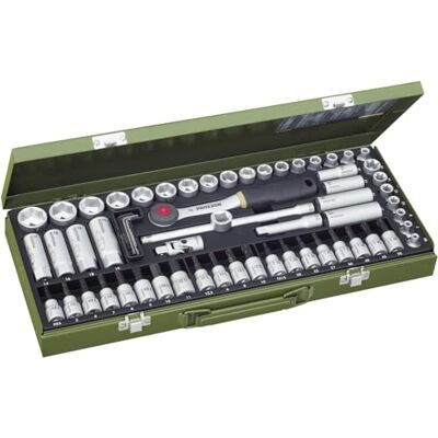 PROXXON 22 Estojo compacto 3/8" 65 pc PROXXON 22 Estojo compacto 3/8" 65 pc