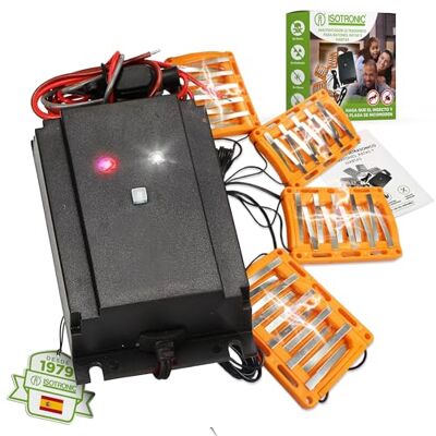 ISOTRONIC Afugentador de martas e ratos 3 em 1 para carro Repelente ultrassônico de 12 V, luz LED e impermeável para proteger o carro Proteção com ultrassom sem veneno ou armadilhas ISOTRONIC Afugentador de martas e ratos 3 em 1 para carro Repelente ultrassônico de 12 V, luz LED e impermeável para proteger o carro Proteção com ultrassom sem veneno ou armadilhas