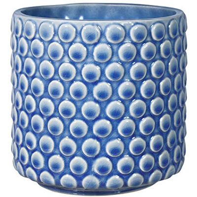 BLOOMINGVILLE Vaso de malha (12,5 cm, diâmetro 12,5 cm), branco BLOOMINGVILLE Vaso de malha (12,5 cm, diâmetro 12,5 cm), branco