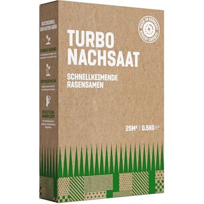 GardenGloss Sementes de relva de germinação rápida para o verão 0,5 kg fabricadas na Alemanha superfície de 25 m2 semente de relva, semente turbo e nova plantação GardenGloss Sementes de relva de germinação rápida para o verão 0,5 kg fabricadas na Alemanha superfície de 25 m2 semente de relva, semente turbo e nova plantação