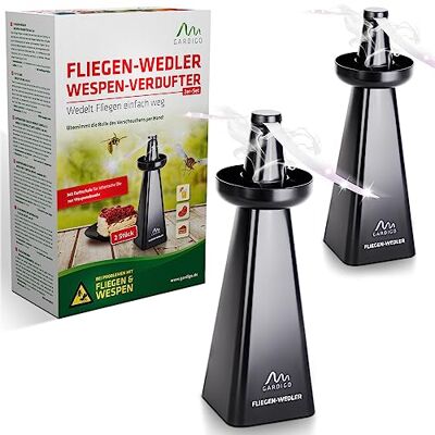 Gardigo ® Espantvespas Conjunto de 2 unidades Espanta-moscas com tigela defesa vespas, defesa de moscas, proteção de vespas, mosquitos insetos Gardigo ® Espantvespas Conjunto de 2 unidades Espanta-moscas com tigela defesa vespas, defesa de moscas, proteção de vespas, mosquitos insetos