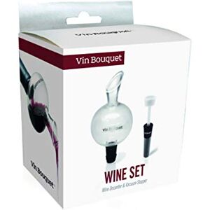 VB VIN BOUQUET Conjunto de Decantador de Vinho - Preto VB VIN BOUQUET Conjunto de Decantador de Vinho - Preto