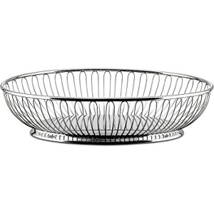 Alessi Oval cesta oval de metal Alessi Oval cesta oval de metal