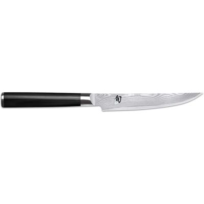 Shun Kai Classic Faca para bife, de cozinheiro, de carne, de churrasco, de Faca japonesa artesanal, faca de carne dentada, núcleo VG-Max, revestimento de aço inoxidável de damasco Shun Kai Classic Faca para bife, de cozinheiro, de carne, de churrasco, de Faca japonesa artesanal, faca de carne dentada, núcleo VG-Max, revestimento de aço inoxidável de damasco