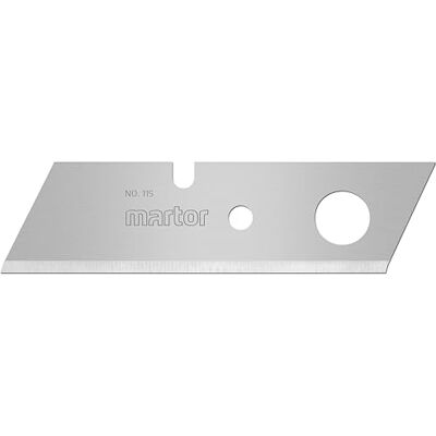 MARTOR 5 x lâmina especial de ponta curta grande, lâmina de substituição de cortar, afiação de 2 lados, faca de segurança, 73,5 mm de comprimento, 18,7 mm de largura, afiação, no dispensador, não. 115 En dispensador, acero, cúter & industria, cuchillo d MARTOR 5 x lâmina especial de ponta curta grande, lâmina de substituição de cortar, afiação de 2 lados, faca de segurança, 73,5 mm de comprimento, 18,7 mm de largura, afiação, no dispensador, não. 115 En dispensador, acero, cúter & industria, cuchillo d