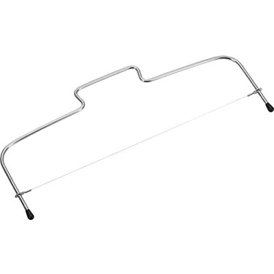 Westmark Cortador horizontal para bolos, com fio de corte dentado, comprimento: 32 cm, aço inoxidável, prateado, Westmark Cortador horizontal para bolos, com fio de corte dentado, comprimento: 32 cm, aço inoxidável, prateado,