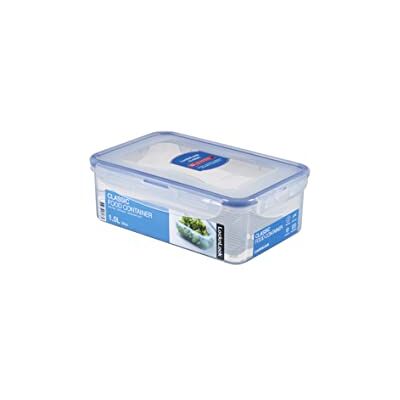 Recipiente multifuncional LocknLock - 1L com grade de drenagem Recipiente multifuncional LocknLock - 1L com grade de drenagem