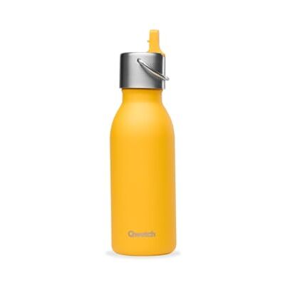 QWETCH Garrafa infantil isotérmica 350 ml Kids amarelo com tampa pipeta, garrafa infantil de aço inoxidável, 24 h frio/12 h quente, sem BPA, anti-gotejamento, ideal para escola, desporto e saídas QWETCH Garrafa infantil isotérmica 350 ml Kids amarelo com tampa pipeta, garrafa infantil de aço inoxidável, 24 h frio/12 h quente, sem BPA, anti-gotejamento, ideal para escola, desporto e saídas