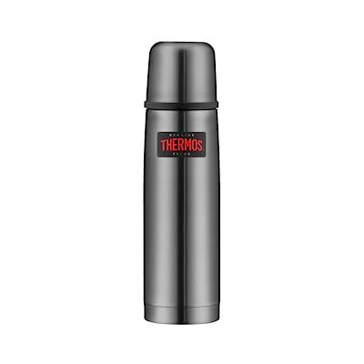 Thermos Termo Leve e Compacto de Aço Inoxidável Fosco, Aço Inoxidável, Cinza, 0,5 litros Thermos Termo Leve e Compacto de Aço Inoxidável Fosco, Aço Inoxidável, Cinza, 0,5 litros
