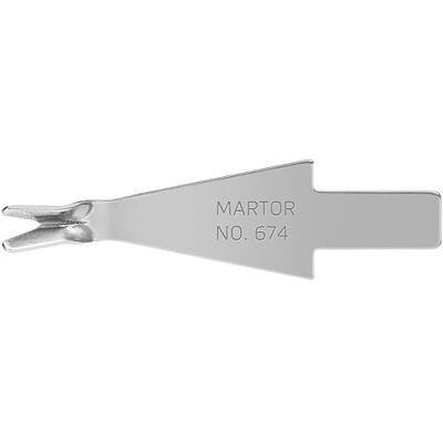 MARTOR 10 folhas de substituição, 8,8 mm, afiadas, no dispensador, número 674 Hoja de repuesto cúter, inox, extremadamente afilada, en dispensador, para cuchillos gráficos & desbarbadores. No. MARTOR 10 folhas de substituição, 8,8 mm, afiadas, no dispensador, número 674 Hoja de repuesto cúter, inox, extremadamente afilada, en dispensador, para cuchillos gráficos & desbarbadores. No.