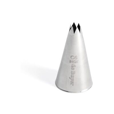 DE BUYER , Bocal INOX, DENTADA, C6, Ø 1,1 cm, diâmetro 7 mm 2112,11 N DE BUYER , Bocal INOX, DENTADA, C6, Ø 1,1 cm, diâmetro 7 mm 2112,11 N