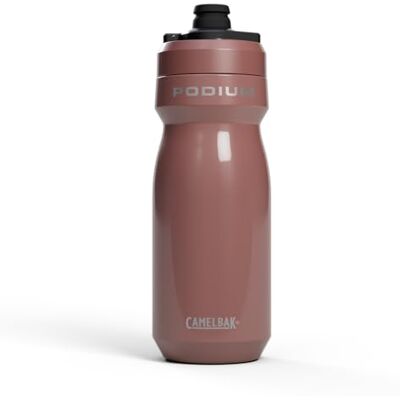 CAMELBAK Podium isolado de aço 530 ml, garrafa de água para bicicleta, aço inoxidável 18/8, isolamento a vácuo de parede dupla, à prova de fugas, fácil de limpar, Serra Red, tamanho: OS CAMELBAK Podium isolado de aço 530 ml, garrafa de água para bicicleta, aço inoxidável 18/8, isolamento a vácuo de parede dupla, à prova de fugas, fácil de limpar, Serra Red, tamanho: OS