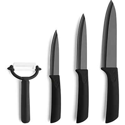 Amefa Faca de cerâmica, multicolorida, 2 peças Amefa Faca de cerâmica, multicolorida, 2 peças