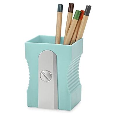 Balvi Porta-lápis com Afiador Turquesa Bota para Lápis Original e Divertido em Forma de Sacapu Balvi Porta-lápis com Afiador Turquesa Bota para Lápis Original e Divertido em Forma de Sacapu