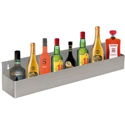 Garcia de Pou García de Pou 123,94 prateleiras bar para 8 garrafas, 82 x 10 x 15 cm, prateado Garcia de Pou García de Pou 123,94 prateleiras bar para 8 garrafas, 82 x 10 x 15 cm, prateado