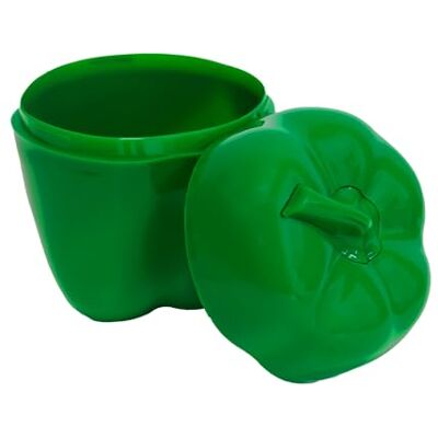 FACKELMANN Recipiente de armazenamento de pimenta verde - Armazenamento de alimentos FACKELMANN Recipiente de armazenamento de pimenta verde - Armazenamento de alimentos