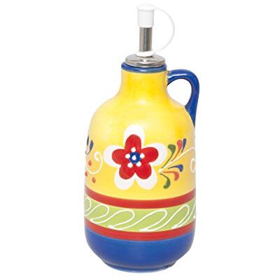 EXCELSA Dispensador de óleo e vinagre em cerâmica - 400ml EXCELSA Dispensador de óleo e vinagre em cerâmica - 400ml