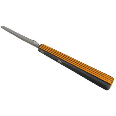 Güde Solingen Faca multiusos laranja/preta com fio de serra, 10 cm, uni, Pom Güde Solingen Faca multiusos laranja/preta com fio de serra, 10 cm, uni, Pom