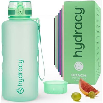 Hydracy Garrafa de água com marcador de tempo e infusor de frutas 2L Sem BPA, à prova de fugas, capa anti-respirável, rastreamento diário para ginásio, desportos e atividades ao ar livre Hydracy Garrafa de água com marcador de tempo e infusor de frutas 2L Sem BPA, à prova de fugas, capa anti-respirável, rastreamento diário para ginásio, desportos e atividades ao ar livre