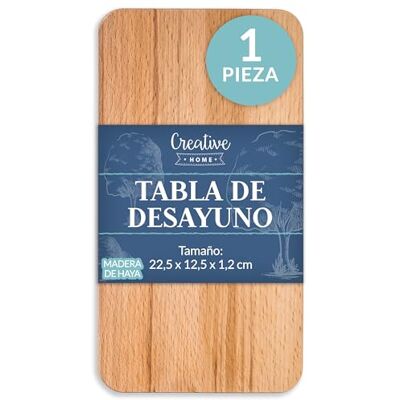 Creative Tábua de Corte de Cozinha de Madeira Aceitada 22,5x12,5x1,2 cm Tábua de Corte de Faia Natural Reversível Acessório para Servir Aperitivos Queijos Embutidos Café da Manhã Creative Tábua de Corte de Cozinha de Madeira Aceitada 22,5x12,5x1,2 cm Tábua de Corte de Faia Natural Reversível Acessório para Servir Aperitivos Queijos Embutidos Café da Manhã