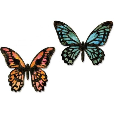 Conjunto de matrizes de corte Sizzix - Multicolor - 4 peças Conjunto de matrizes de corte Sizzix - Multicolor - 4 peças