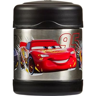 Thermos Kids FUNTAINER Recipiente térmico para alimentos (300 ml, aço inoxidável, totalmente hermético, mantém os alimentos quentes por 5 horas e 7 horas frias, com colher dobrável, sem BPA Thermos Kids FUNTAINER Recipiente térmico para alimentos (300 ml, aço inoxidável, totalmente hermético, mantém os alimentos quentes por 5 horas e 7 horas frias, com colher dobrável, sem BPA