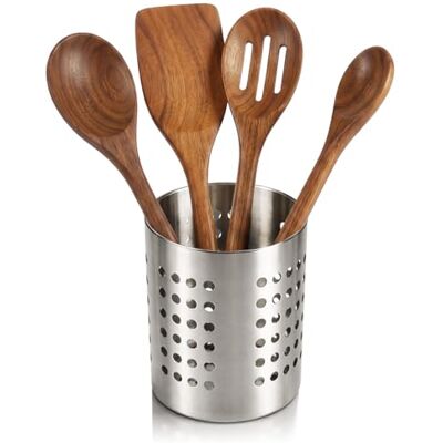 com-four ® Cesto de talheres, suporte de utensílios de cozinha com-four ® Cesto de talheres, suporte de utensílios de cozinha