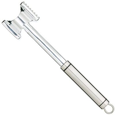 KitchenCraft Pro-Tools & Soft Grip Tools Martelo de carne, aço inoxidável/alumínio, 28 cm KitchenCraft Pro-Tools & Soft Grip Tools Martelo de carne, aço inoxidável/alumínio, 28 cm