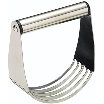 KitchenCraft Misturador de massa em aço inoxidável - Ferramenta de cozinha KitchenCraft Misturador de massa em aço inoxidável - Ferramenta de cozinha