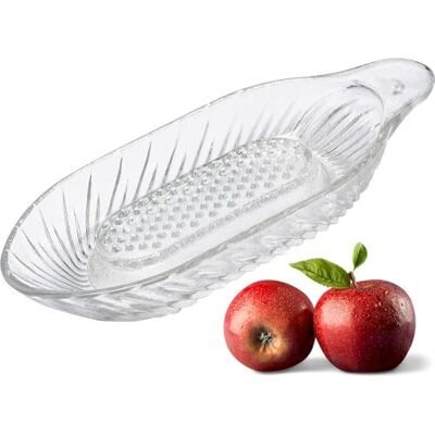 Westmark ralador de maçãs, capacidade 140 ml, vidro, transparente, Ideal para papa de bebé e fruta recém-ralada, transparente, Westmark ralador de maçãs, capacidade 140 ml, vidro, transparente, Ideal para papa de bebé e fruta recém-ralada, transparente,